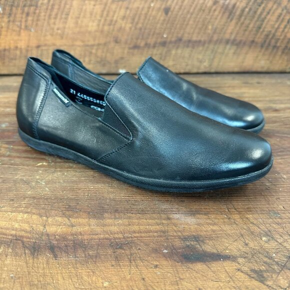 Mephisto Korie Black Leather Slip-On Shoe 7.5 - Picture 1 of 12